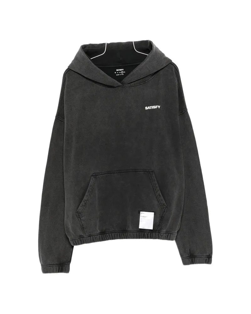 Satisfy Long-sleeve Pocket Hoodie Black