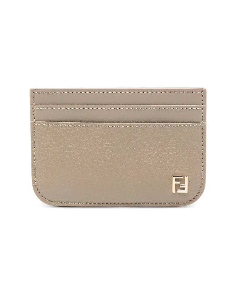 Fendi FF Card Case Neutrals