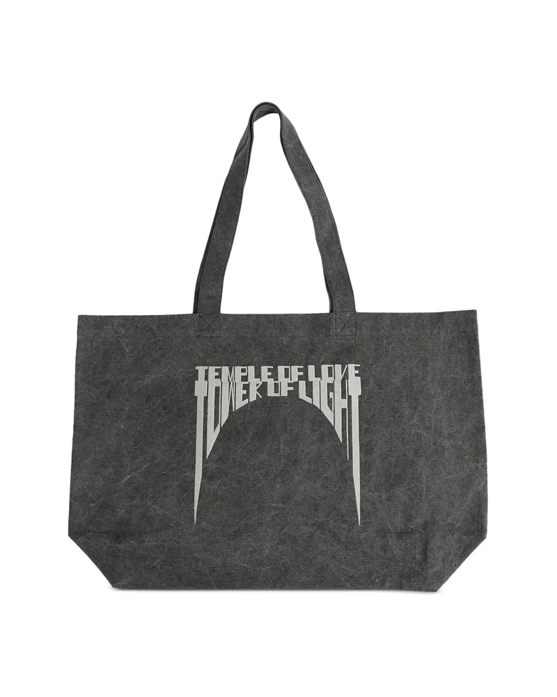 DRKSHDW by Rick Owens Temple Tower Of Light Tote Bag Grey
