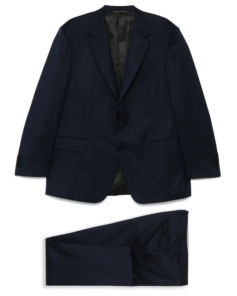 Canali Single-breasted Suit Blue