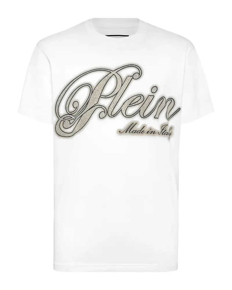 Philipp Plein Strass-embellished Cotton T-shirt 