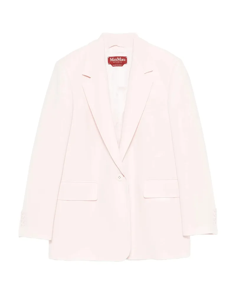 Max Mara Mstbosco Pocket Blazer Pink