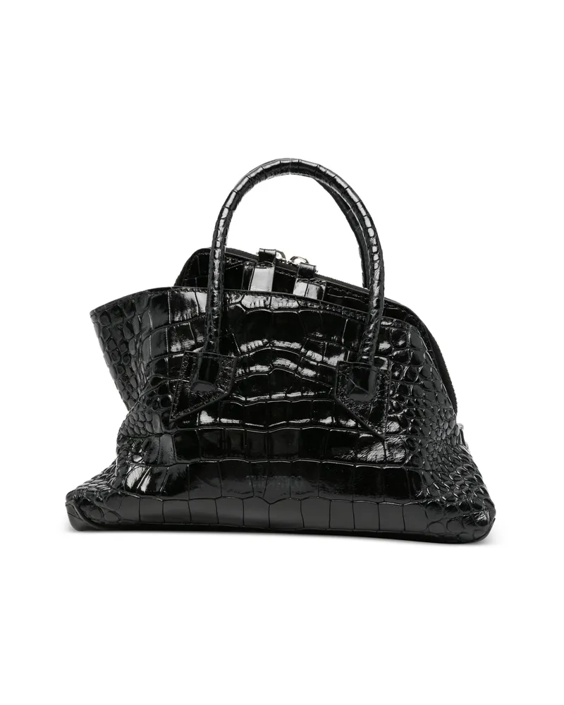 ATTICO Mini La Passeggiata Tote Bag Black