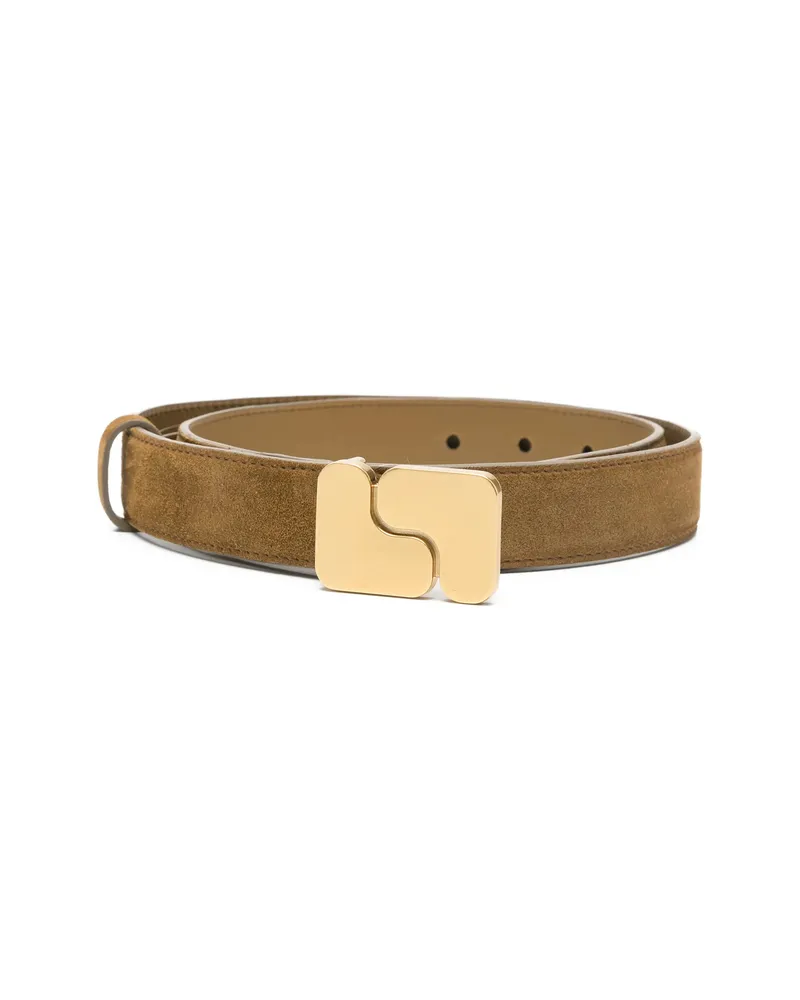 Soeur Ninon Suede Belt Brown