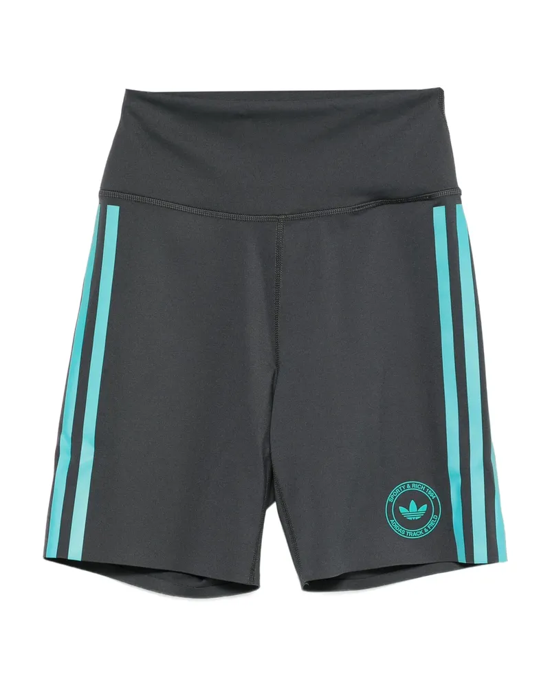 adidas Three-stripes Logo Shorts Grey