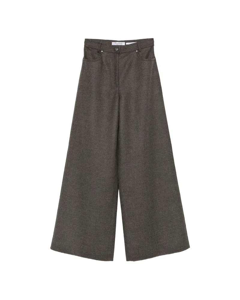 Max Mara Wide-leg Trousers Grey