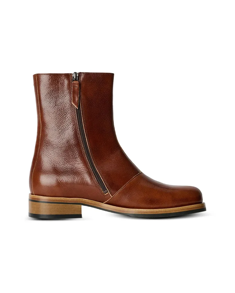 Our Legacy Camion Leather Chelsea Boots Brown