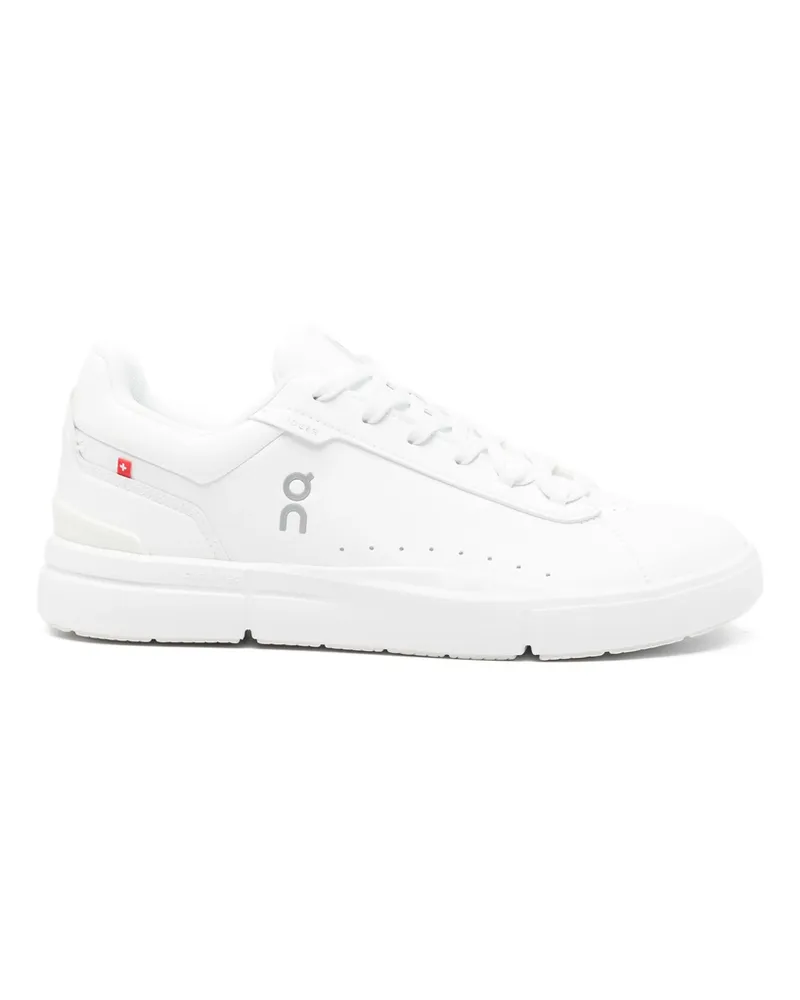 ON The Roger Advantage Logo-print Sneakers White