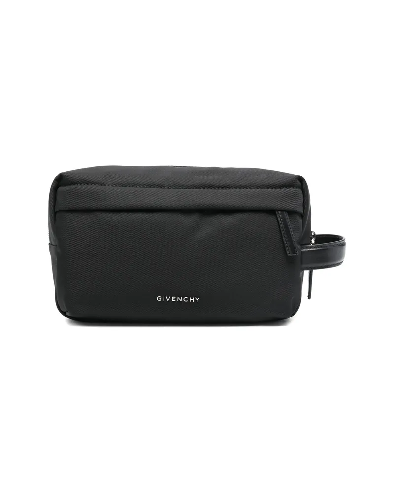 Givenchy Zip Essential Toilet Pouch Black
