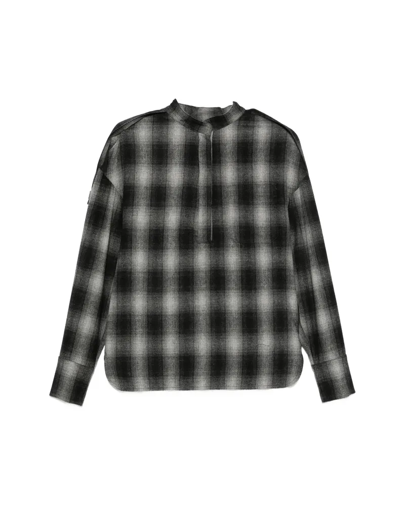 IRO Natte Checked Top Grey