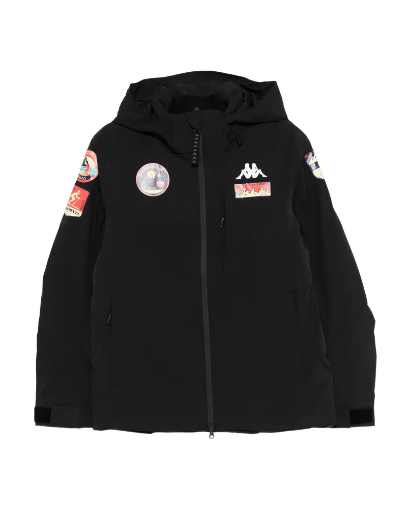 Kappa Patch-appliqué Jacket Black