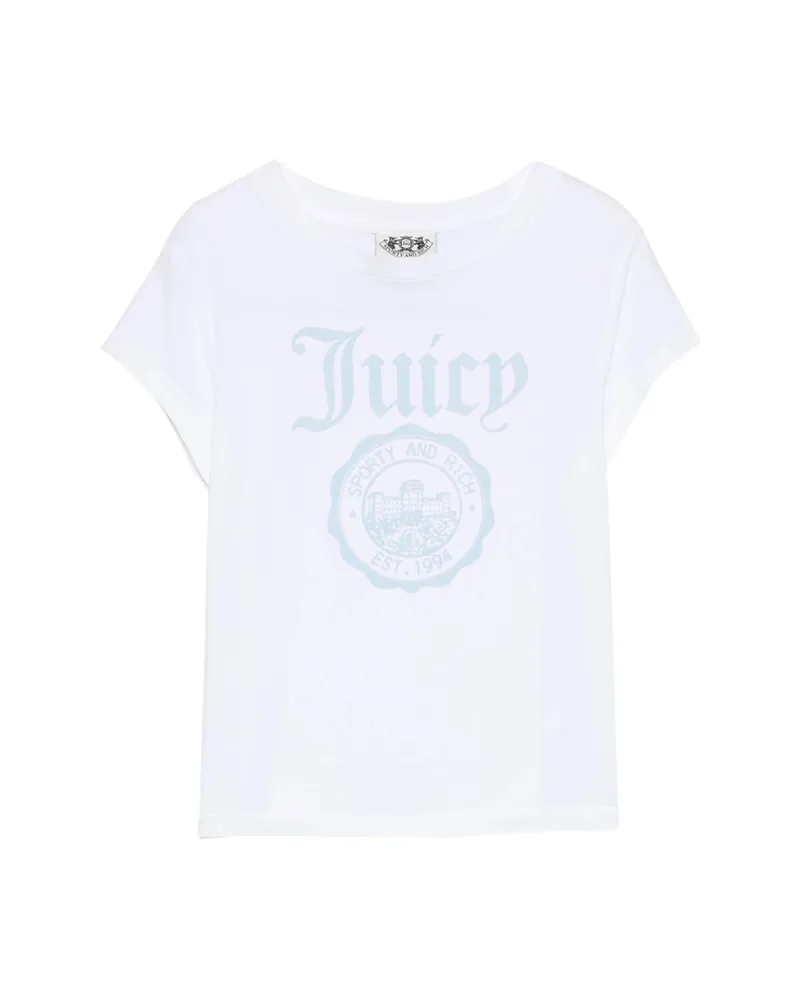 SPORTY & RICH Logo-print T-shirt White