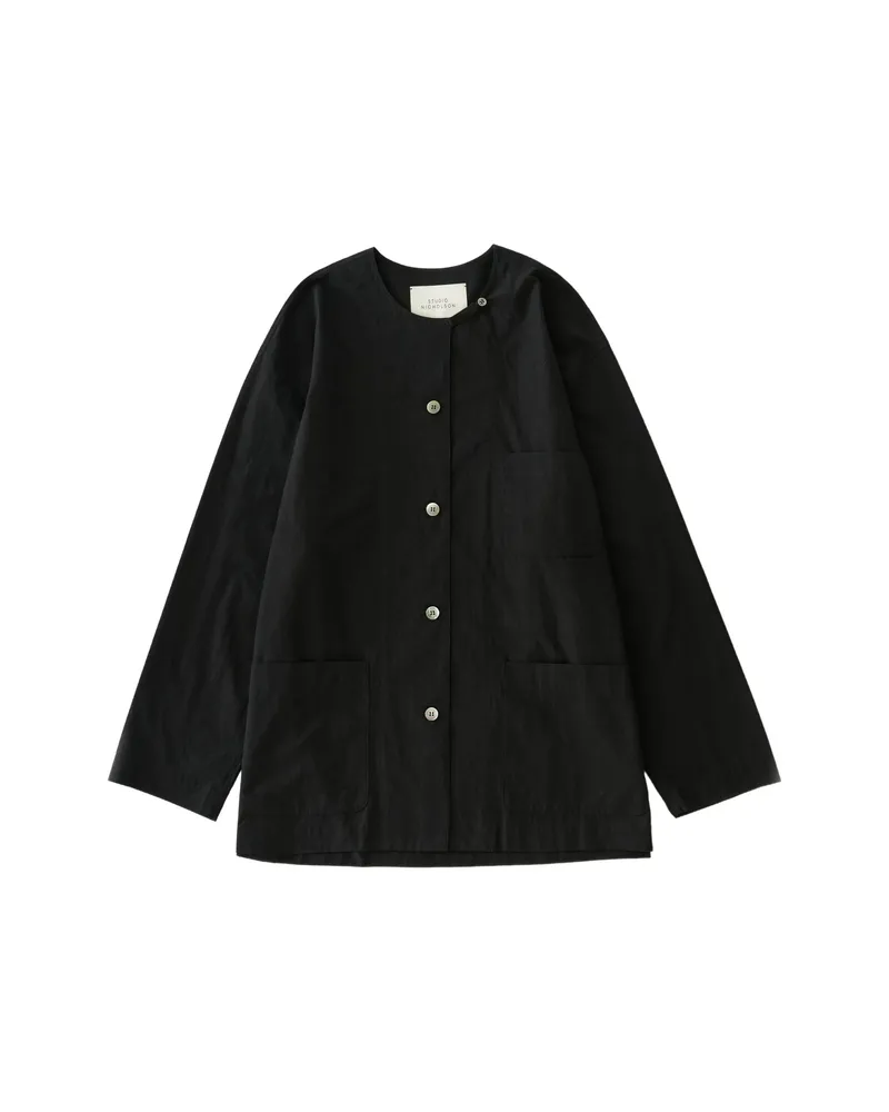 Studio Nicholson Hadar Button Patch Pocket Jacket Black