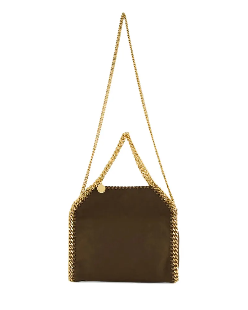 Stella McCartney Mini Falabella Chain-strap Shoulder Bag Brown