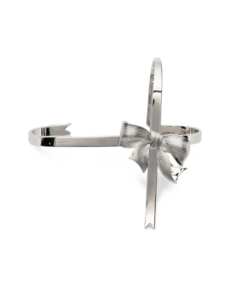 SHUSHU/TONG X YVMIN Bow-detail Hand Accessory Gold