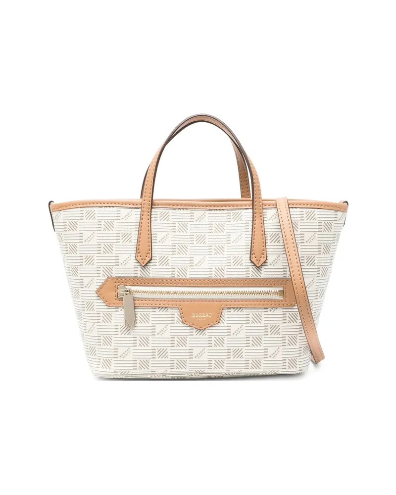 Moreau Paris Monaco Tote Bag White