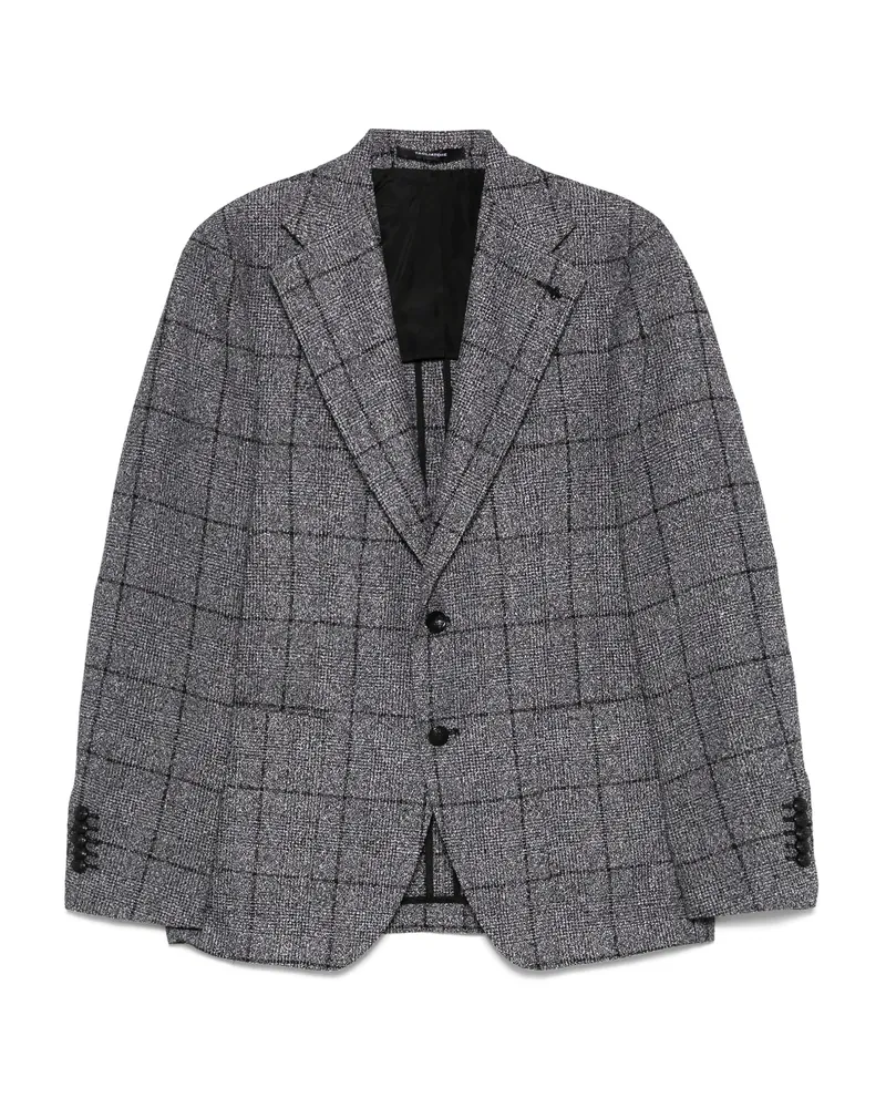 Tagliatore Single-breasted Blazer Grey