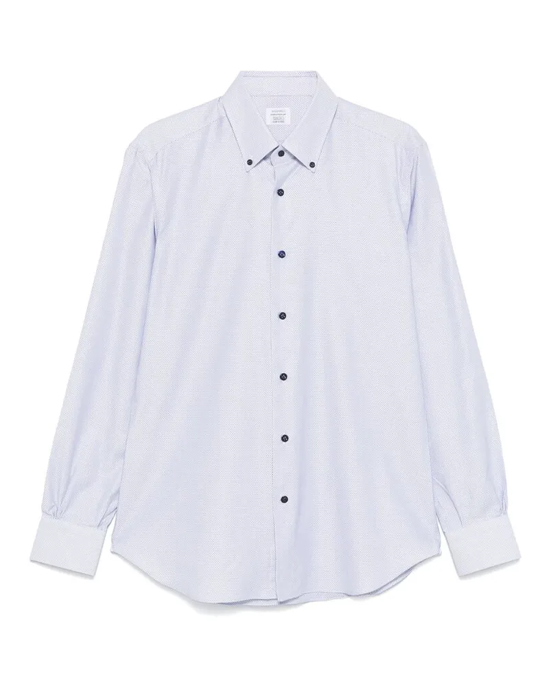 MAZZARELLI Cotton Shirt Blue