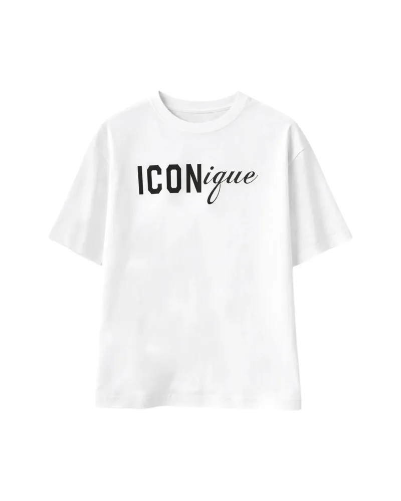 Dsquared2 Iconique Graphic-print T-shirt White