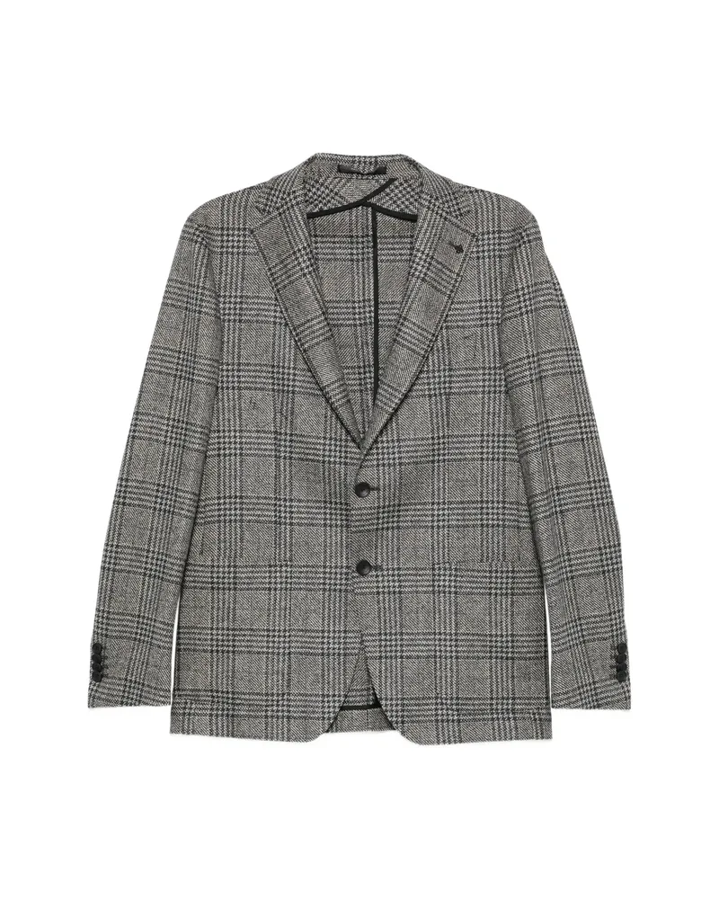 Tagliatore Prince Of Wales Check Blazer Neutrals