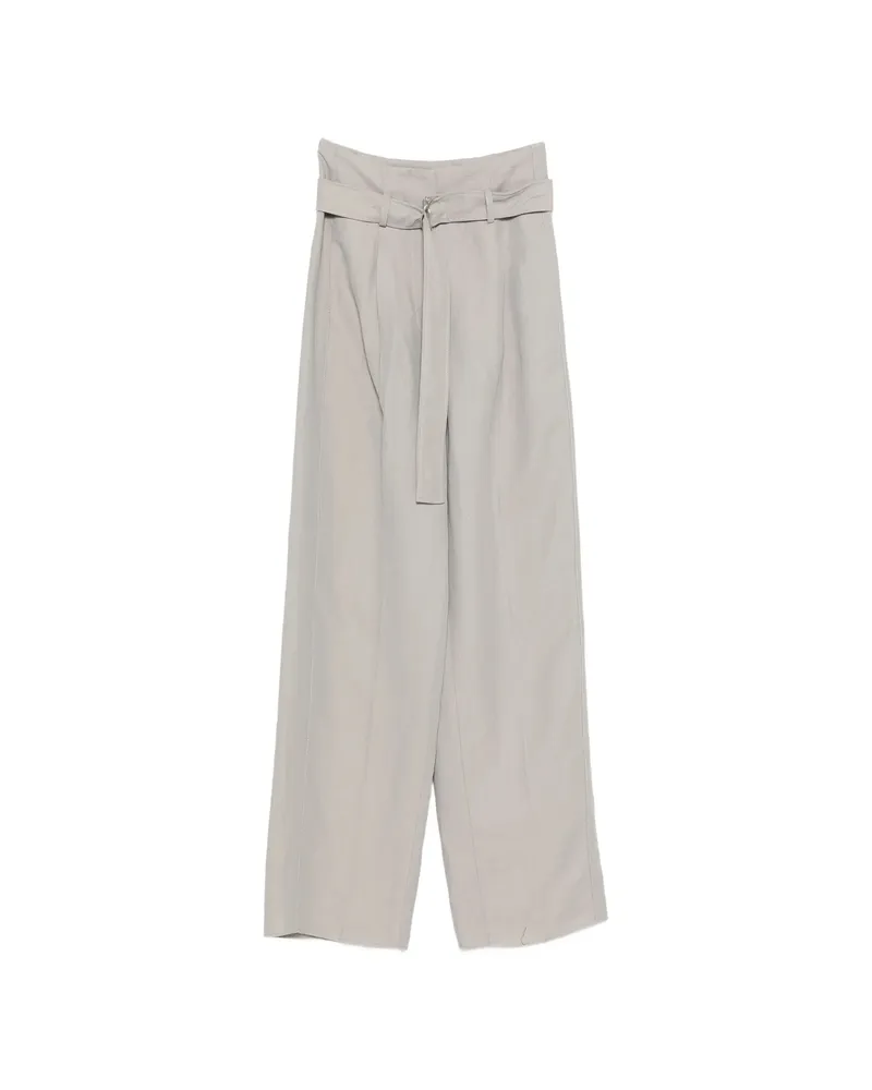 Seafarer Irony Belt Trousers Grey
