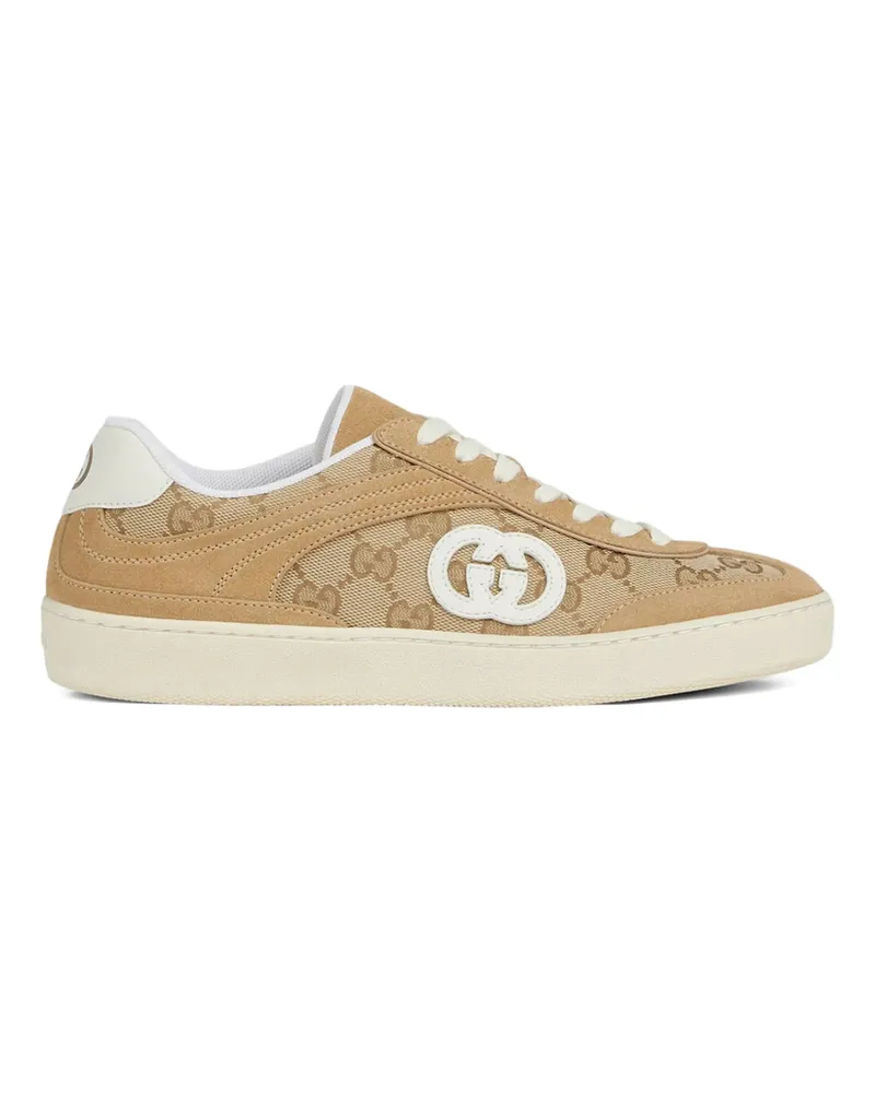 Gucci G75 GG Sneakers Neutrals