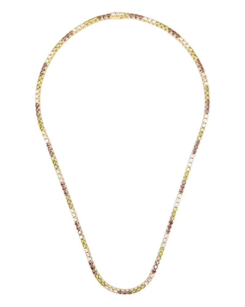 Hatton Labs Pavé Set Necklace Gold