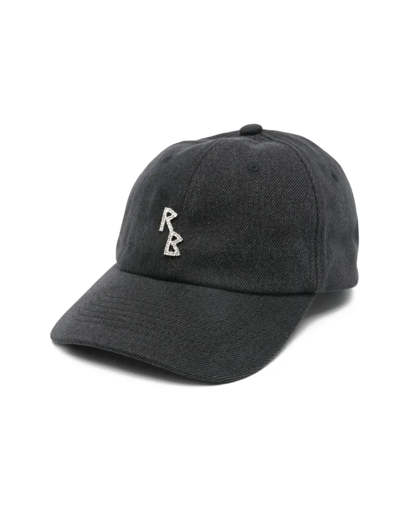 RUSLAN BAGINSKIY Embellished-detail Baseball Cap Black