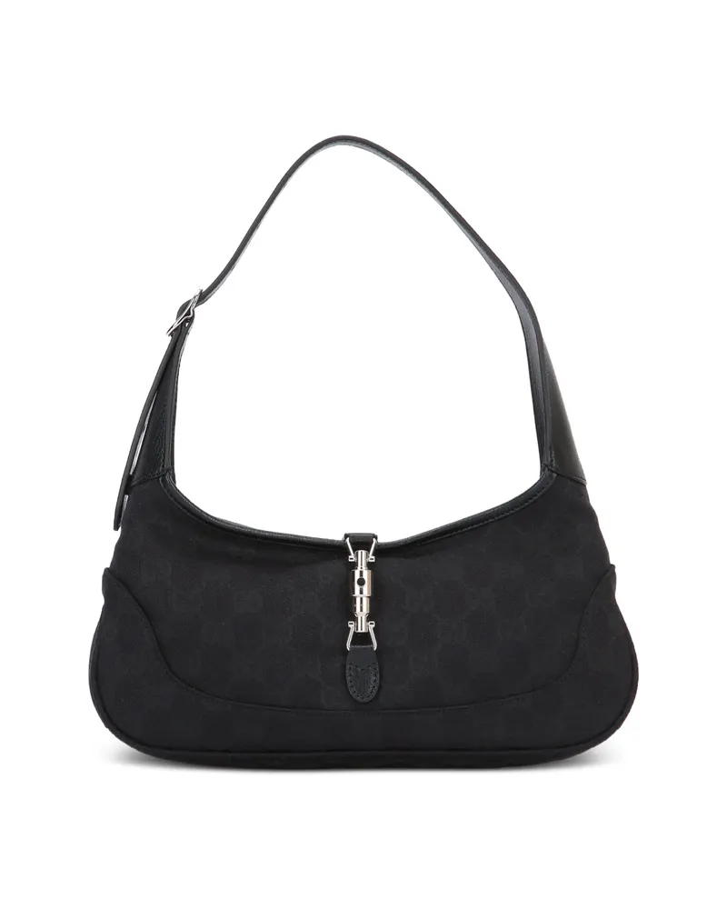 Gucci Small Jackie Jacquard Tote Bag Black