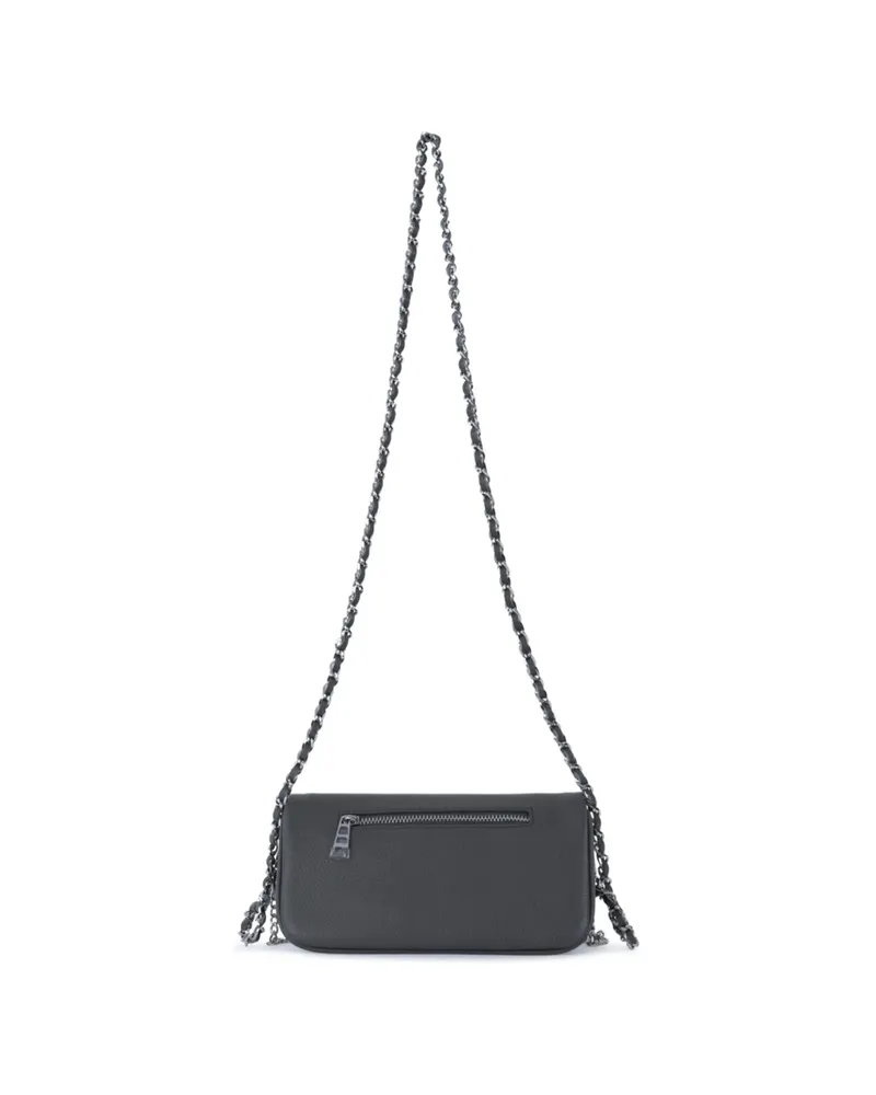 Zadig & Voltaire Mini Rock Clutch Bag Grey