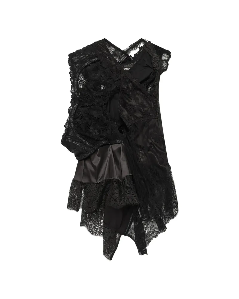 Junya Watanabe X Peach John Lace-detail Blouse Black
