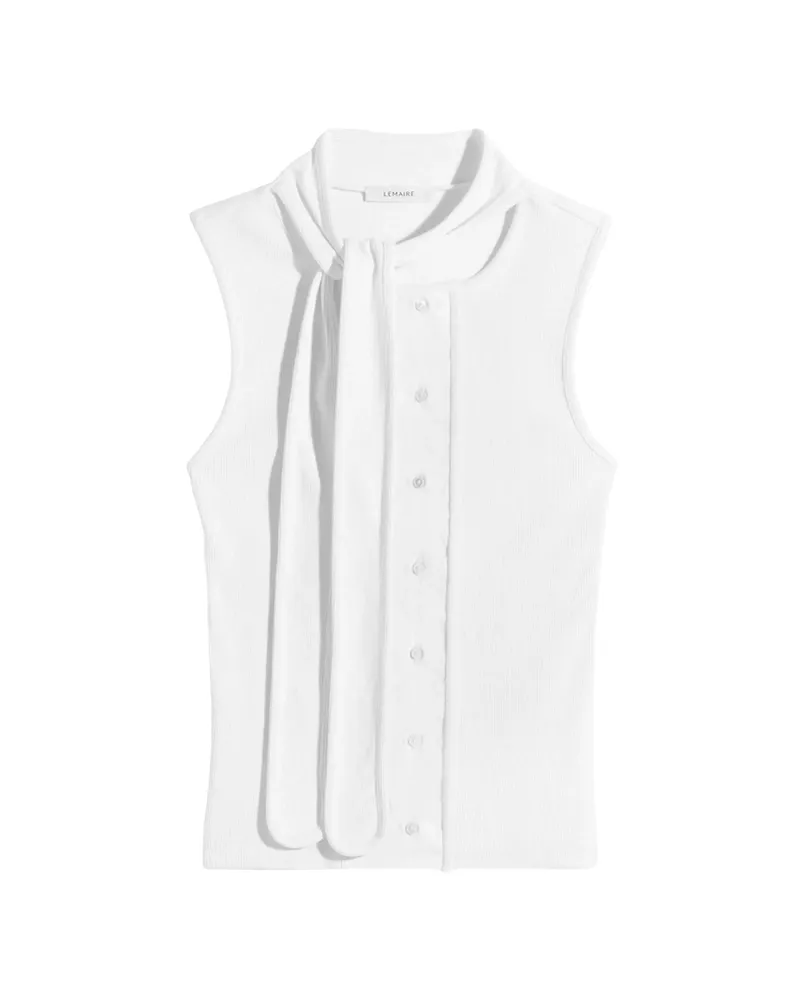 Christophe Lemaire Sleeveless Top Neutrals