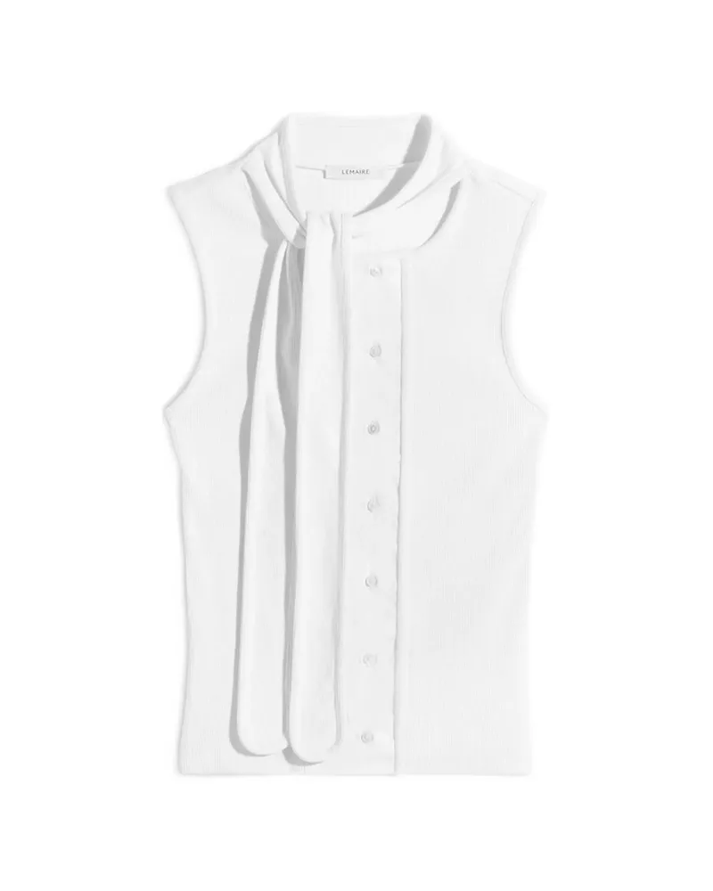 Christophe Lemaire Sleeveless Top Neutrals