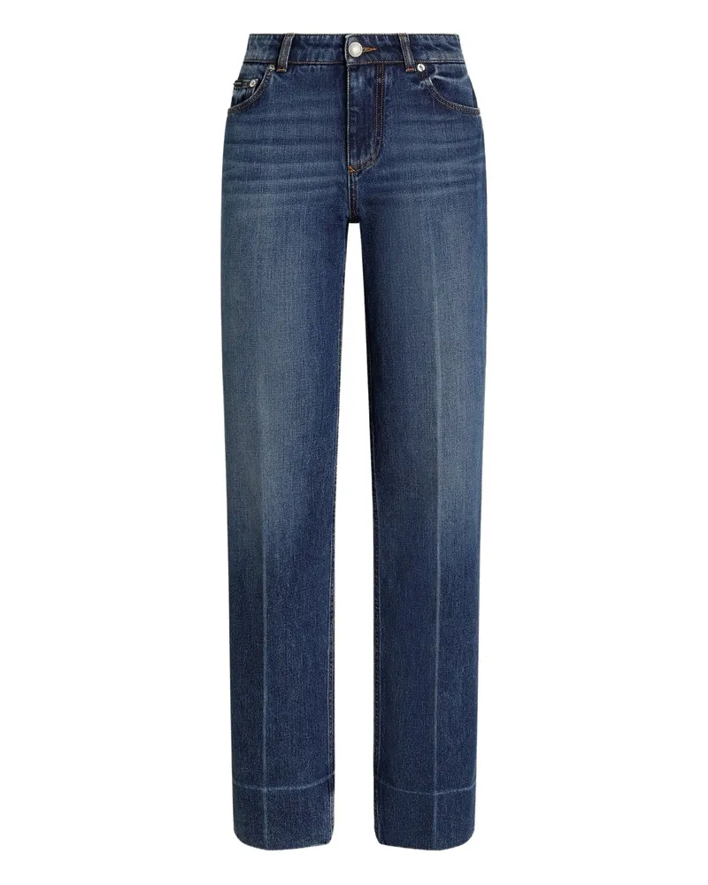 Dolce & Gabbana Straight-leg Jeans Blue