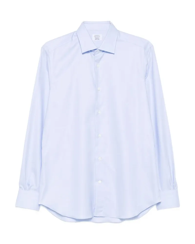 MAZZARELLI Long-sleeved Shirt Blue