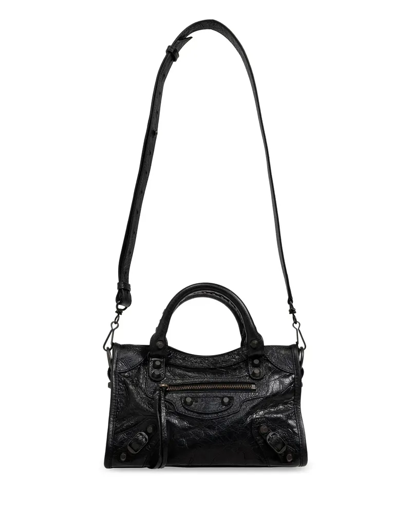 Balenciaga Le City Arena Lamb Tote Bag Black