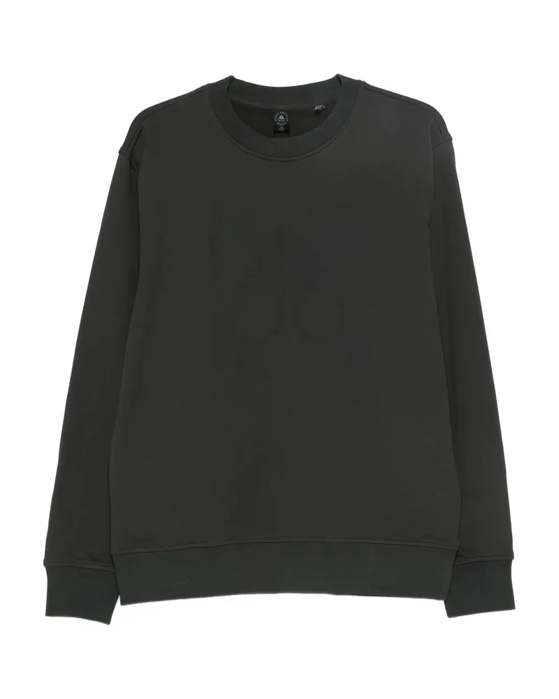 Moose Knuckles Crew-neck Long-sleeve Sweatshirt Black