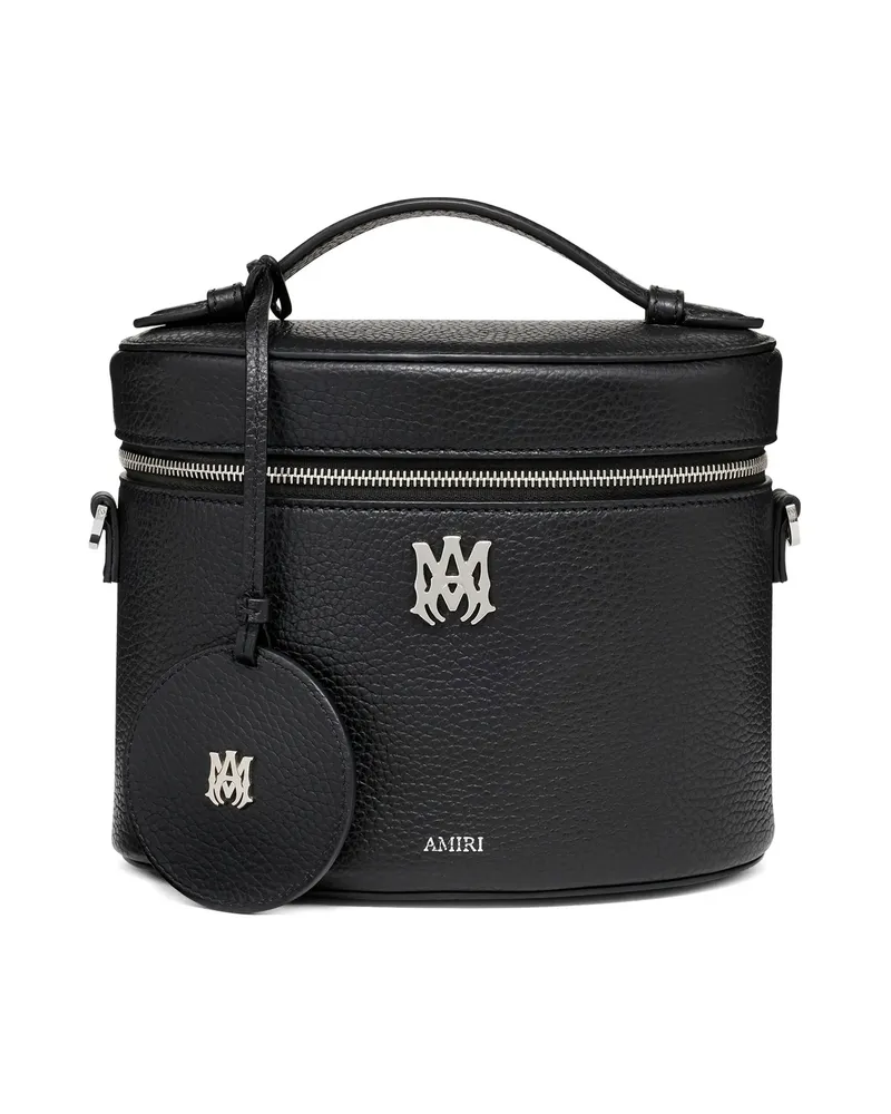 Amiri Large Top-handle Vanity Bag Black