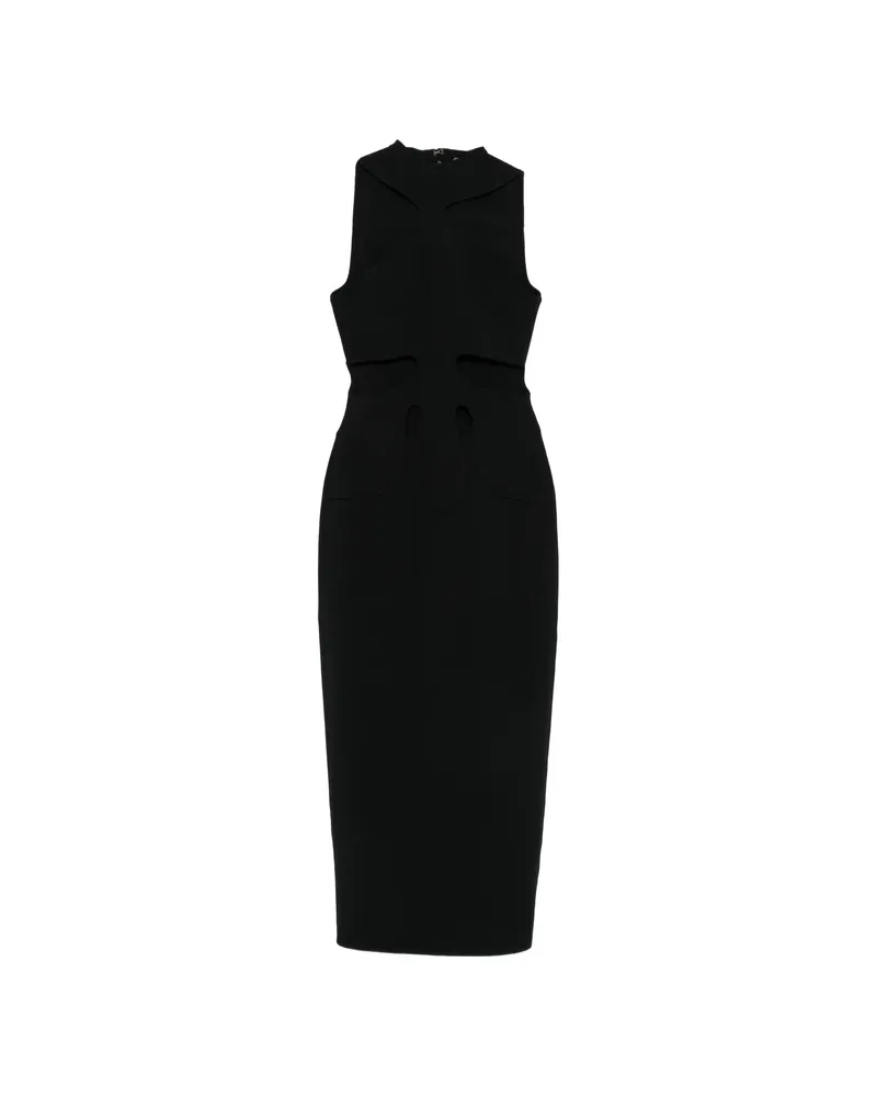 Cult Gaia Cut-out Midi Dress Black