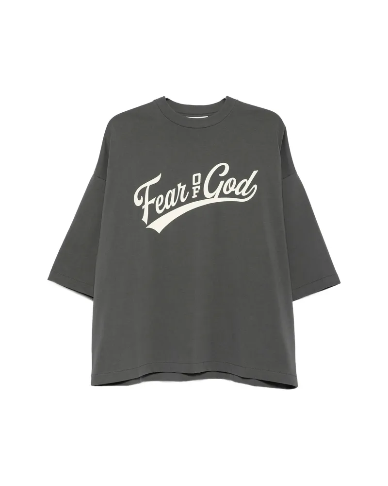 Fear of God Merch Tee Logo-print T-shirt Grey