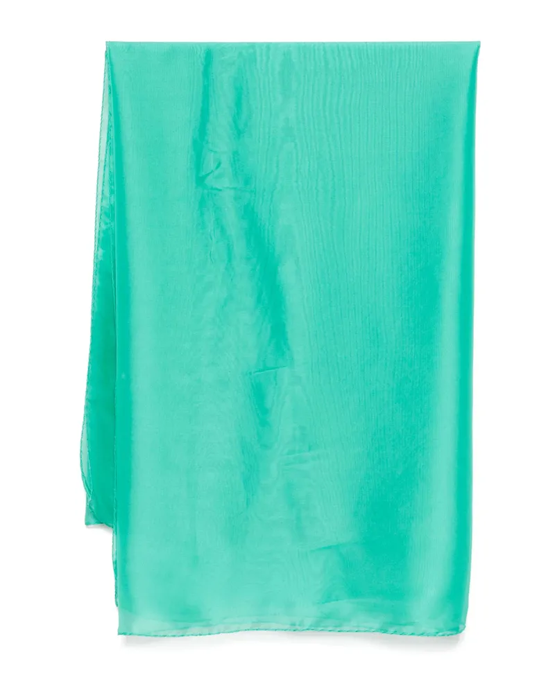 Lady Anne Silk Scarf Green