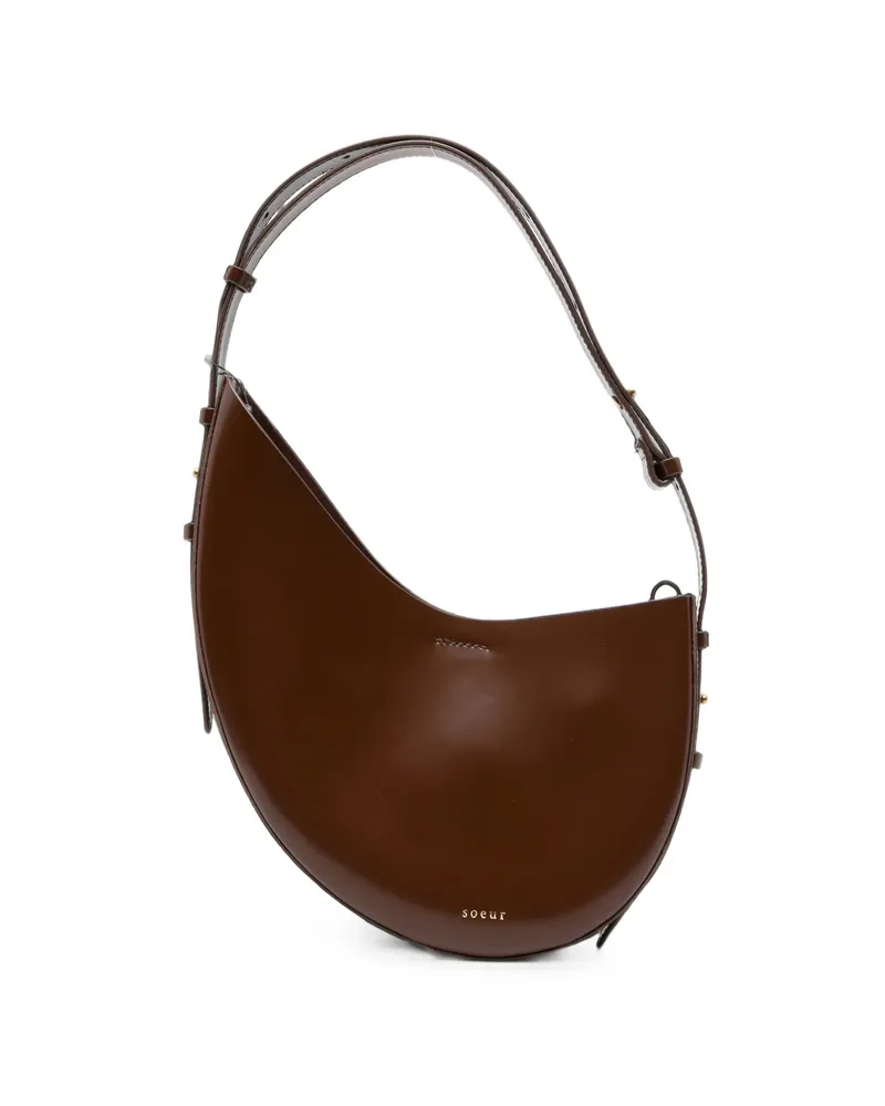Soeur Wino Shoulder Bag Brown