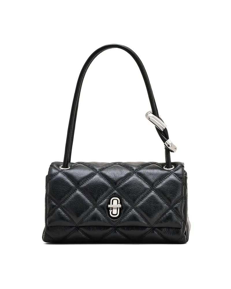 Marc Jacobs THE QUILTED MINI DUAL SHOULDER BAG Black