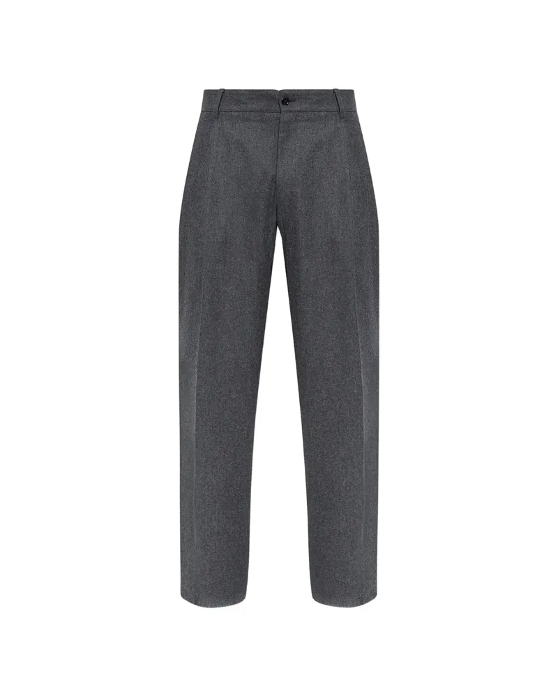 Dolce & Gabbana Wool Trousers Grey