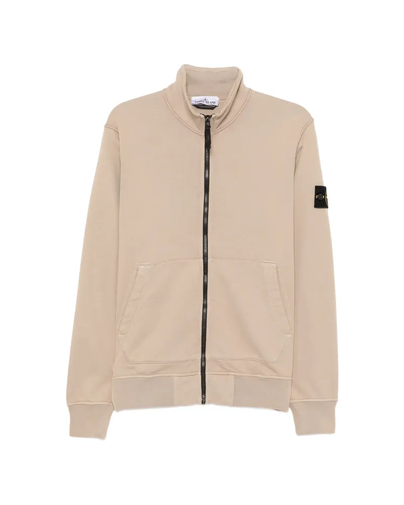 Stone Island Compass-patch Jacket Neutrals