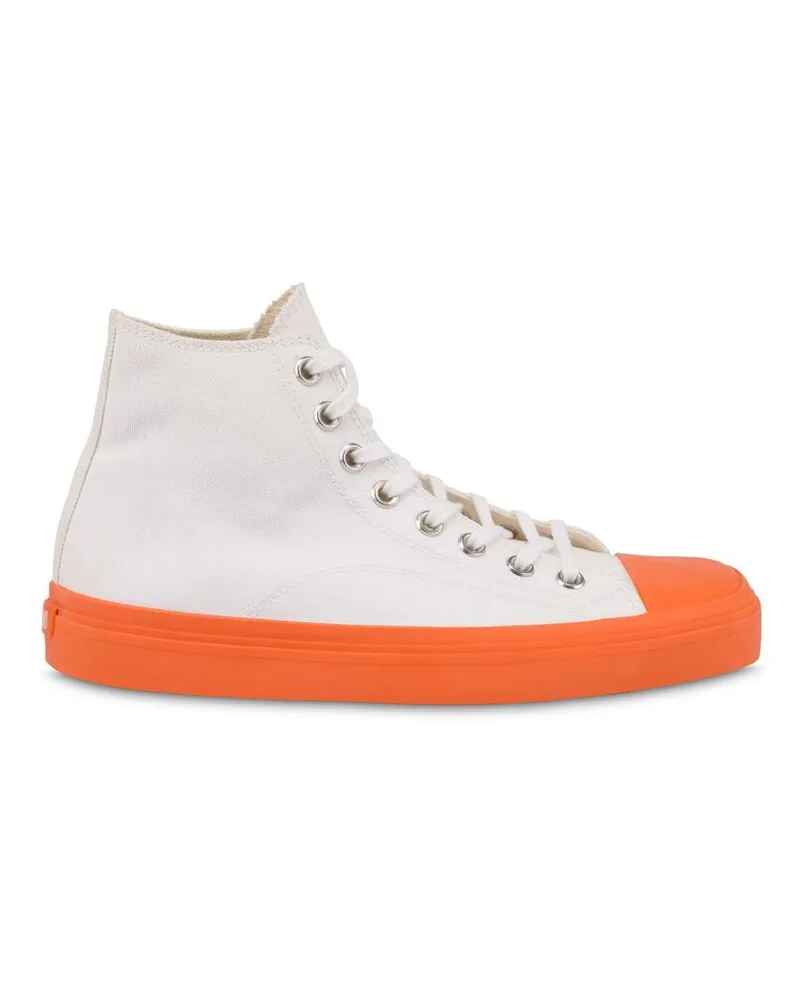 Moschino Cotton Sneakers White