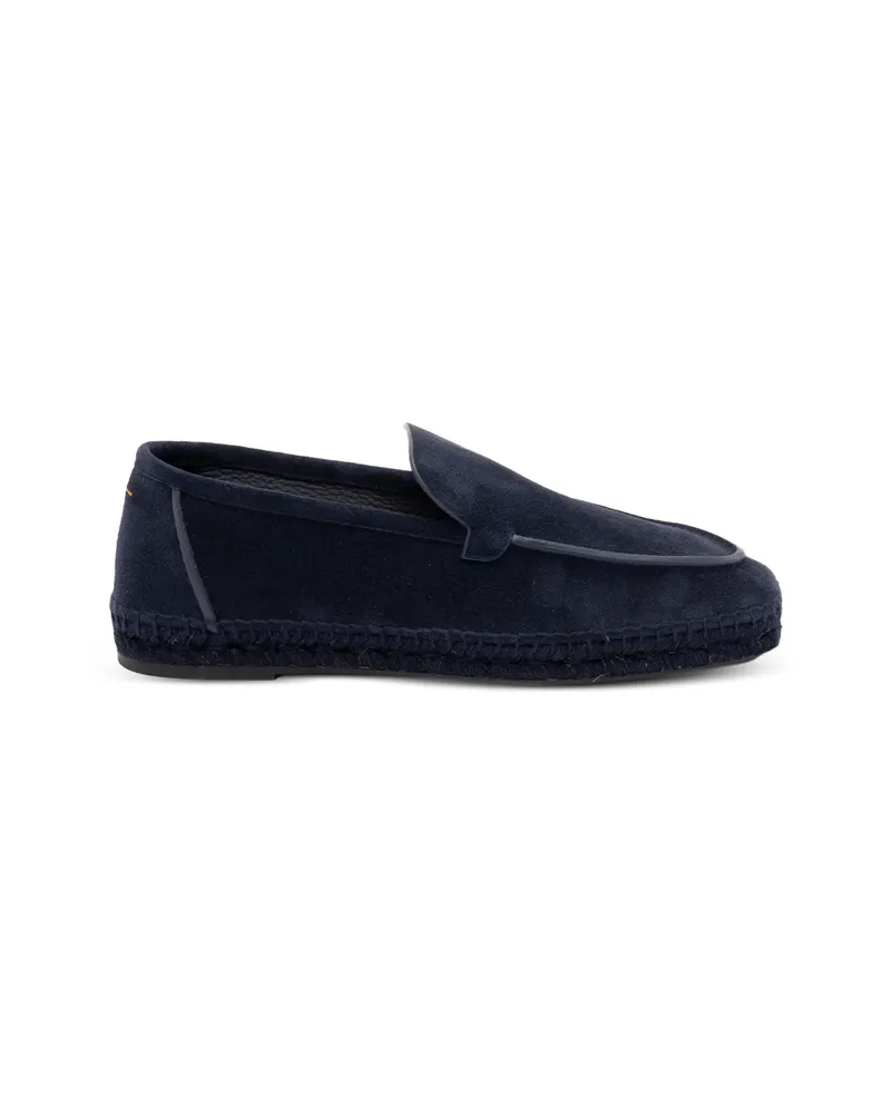 Castañer Leather Espadrilles Blue