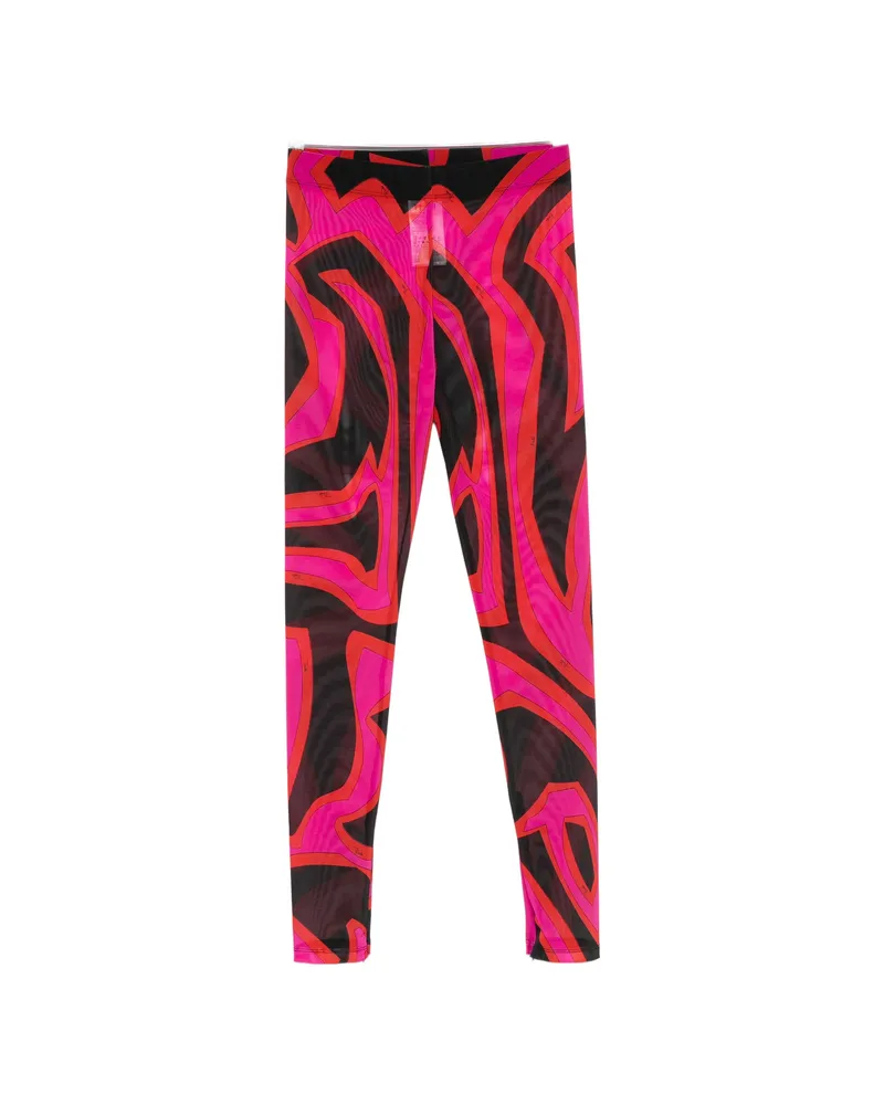 Emilio Pucci Iride-print Leggings Pink
