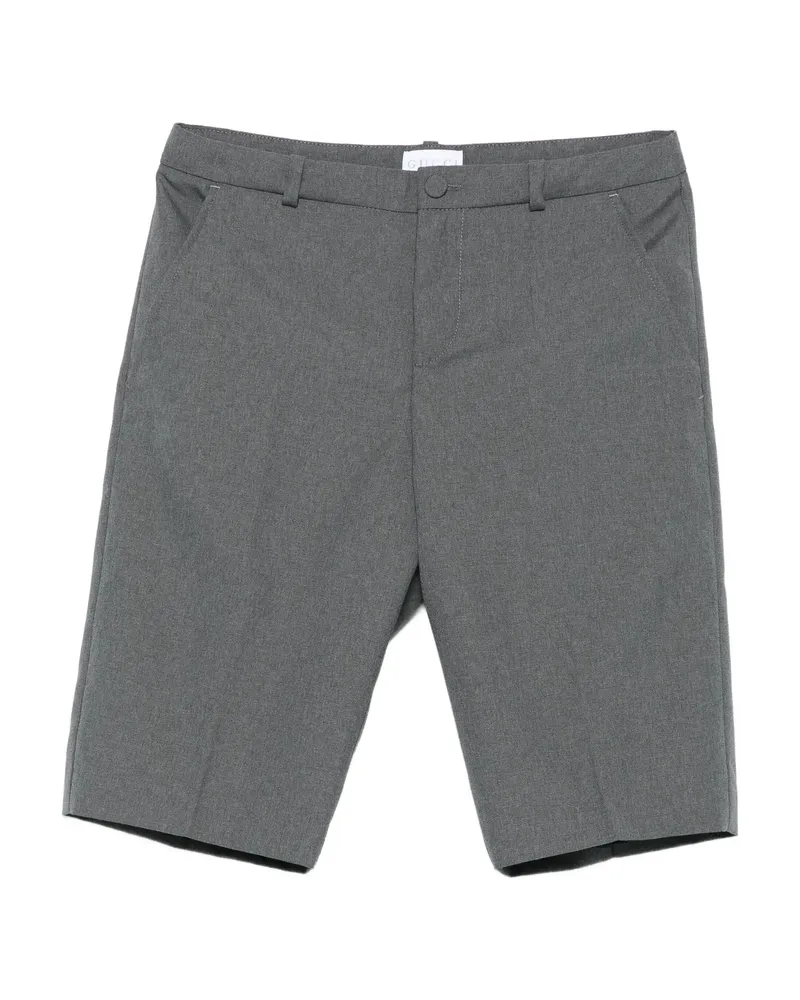 Gucci Flat-front Pocket Shorts Grey