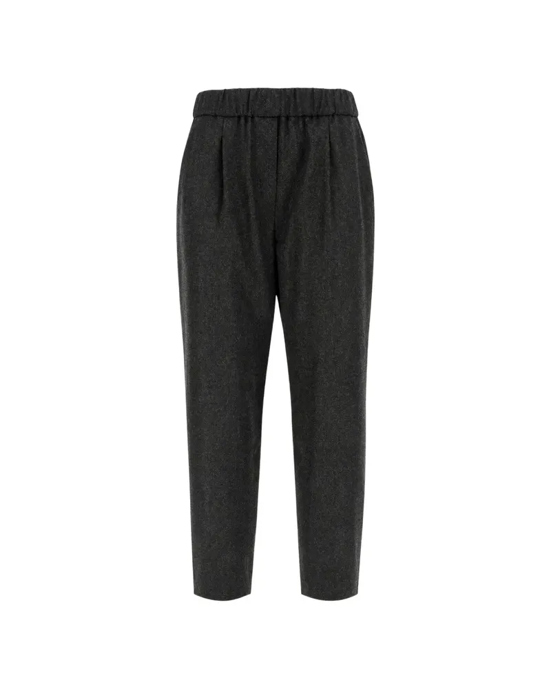 Giorgio Armani Elasticated-waist Track Pants Grey